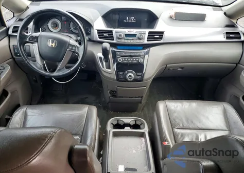 2012 Honda Odyssey Exl z USA, uszkodzony, nr VIN 5FNRL5H66CB083962